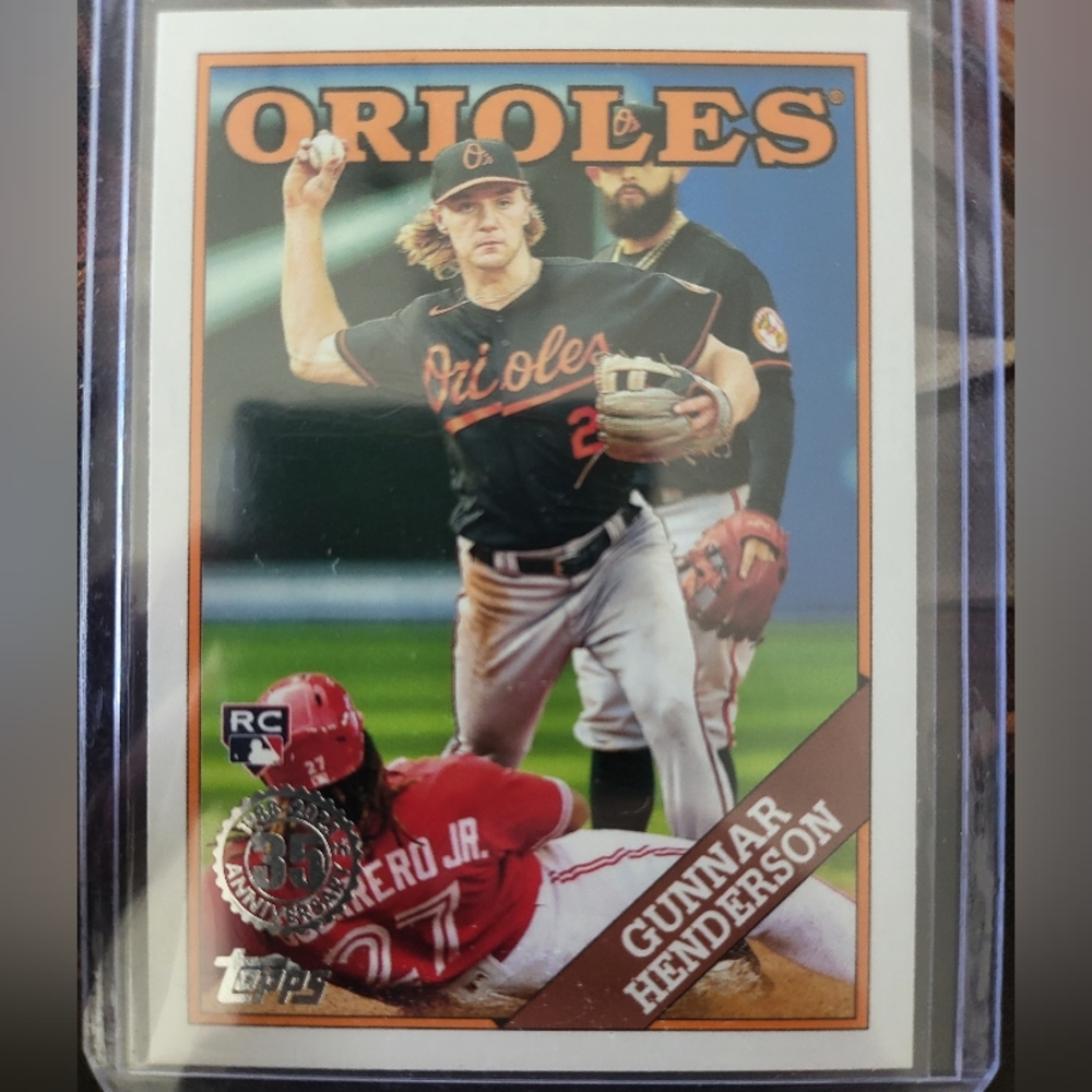 2023 Topps 1998 35th Anniversary  Gunnar Henderson Rookie Card